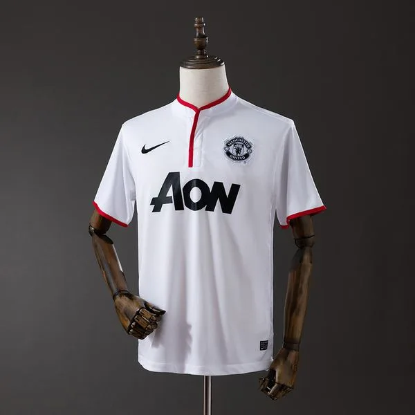 Camiseta de fútbol Manchester United 2012/13 VISITANTE MANGA CORTA VERSION FAN